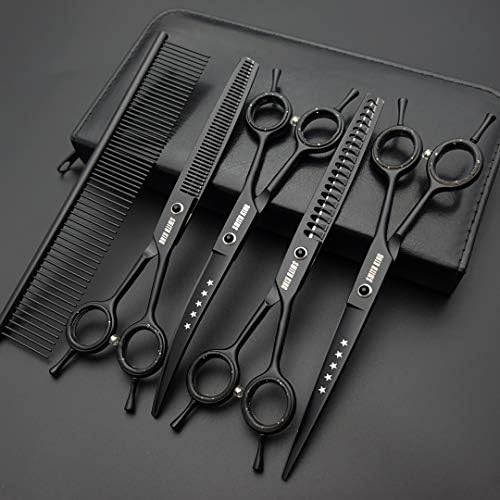 7.0 inches Professional Dog Grooming Scissors Set Straight & thinning & Curved