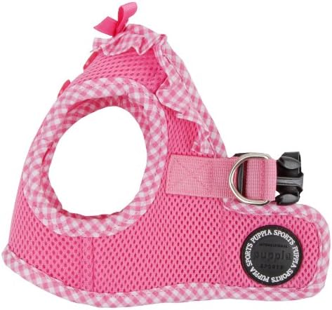 Puppia Vivien Vest Dog Harness Step-in All Season Mesh Cute No Pull No Choke