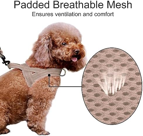Plutus Pet No Pull Dog Harness for Large Dogs, Breathable Mesh Padded