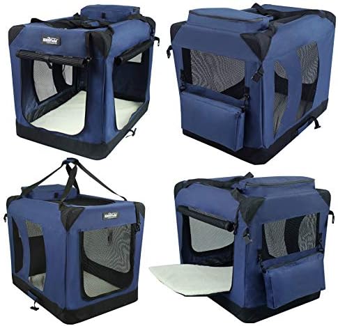 EliteField 3-Door Soft Dog Crate
