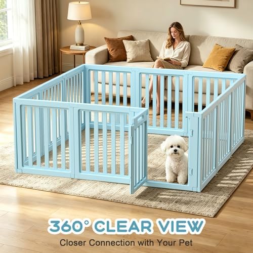 Dog Playpen Indoor, Puppy Playpen, 12 Panels
