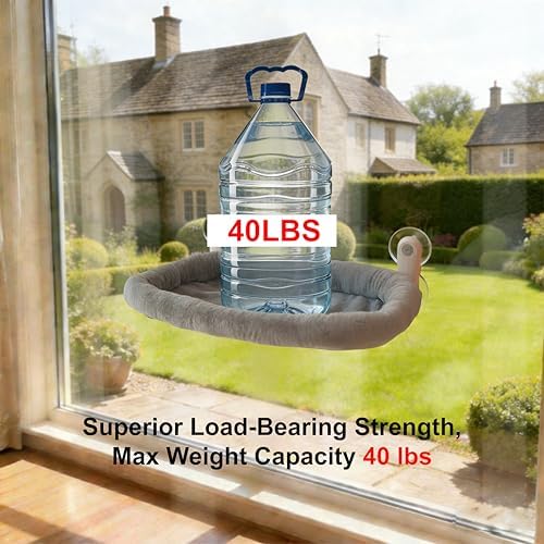 YGP Heavy-Duty Metal Frame Cat Window Perch