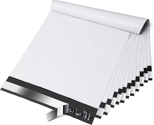 10x13 Poly Mailer Envelope Shipping Bags | White
