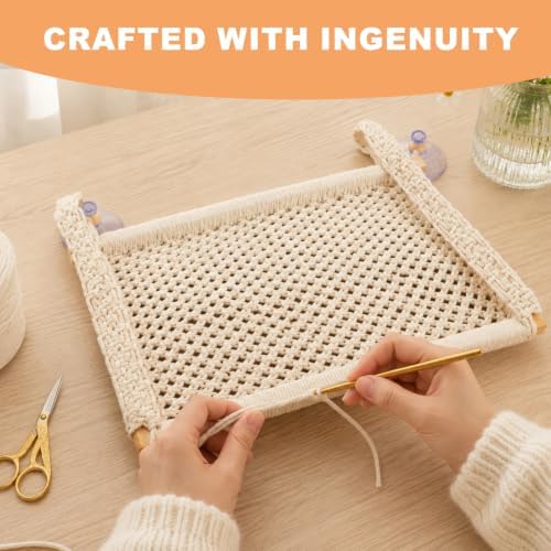 Cat Window Perch with Foldable Hook, Handwoven Catio Bed