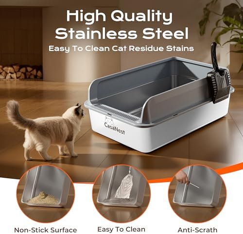 Stainless Steel Litter Box