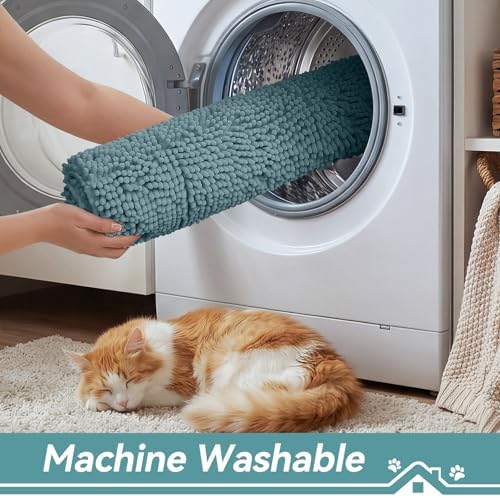 Bcoimo Super Absorbent Cat Door Mat