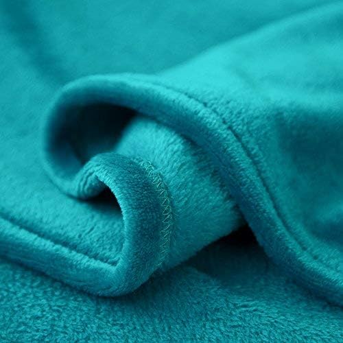 Bedsure GentleSoft Fleece Blanket Twin Size Teal