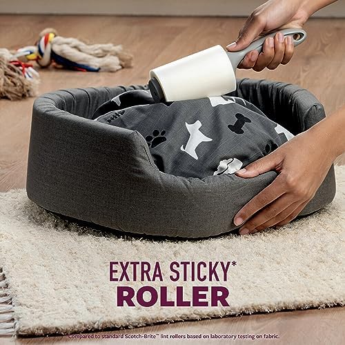 Scotch-Brite Pet Hair Pickup Extra Sticky Lint Roller