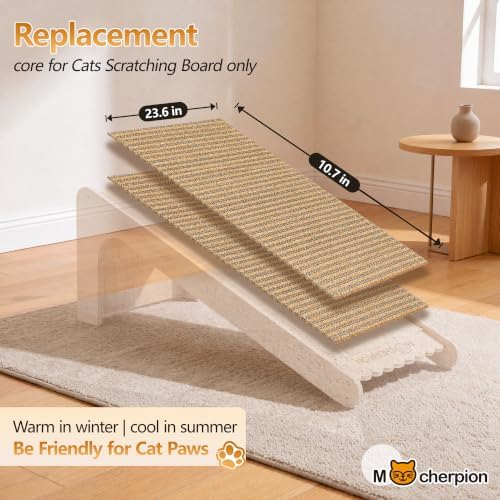 Cork Cat Scratch Pad-2Pcs Replaceable Scratching Mats