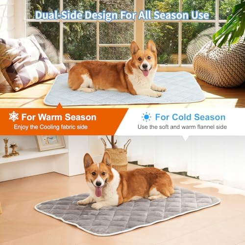 Cooling Mat for Dogs, Self-Cooling Dog Bed