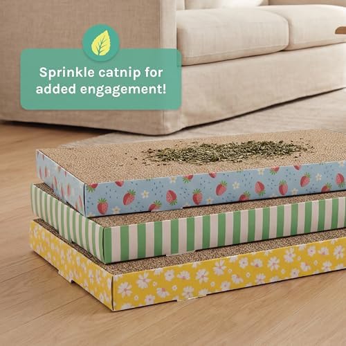 Kitty City 3-Pack XL Double Sided Corrugate Cat Scratcher Pads