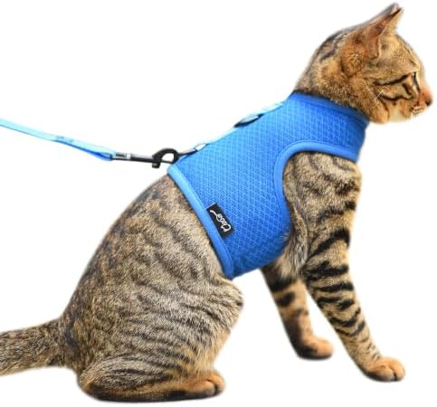 Cat Harness and Leash Set for Walking Escape Proof