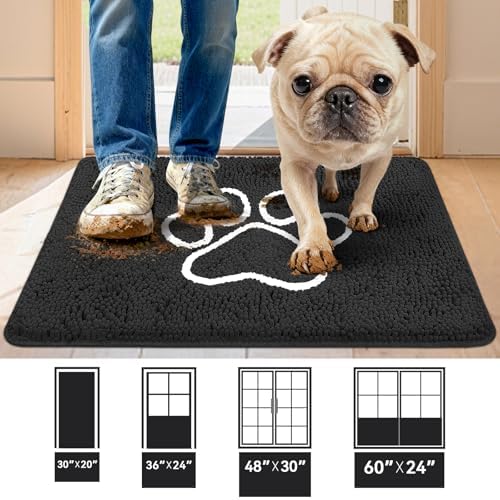 Bcoimo Super Absorbent Dog Door Mat