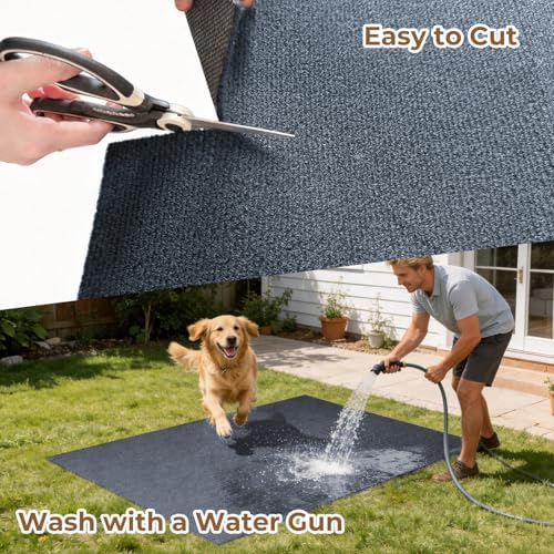 Dog Crate Mat, 46 in X 60 in Dog Playpen Mat Kennel Mat