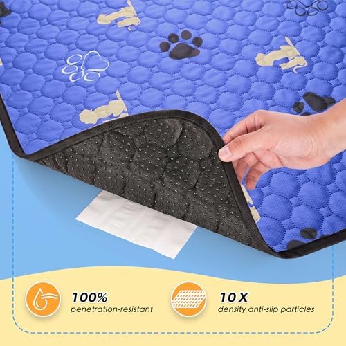 WanpeeGoo Washable Pee Pads for Dogs, Waterproof, 24 x 36 in, 2 Pack