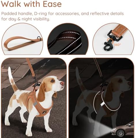 BELLA & PAL Step in Puppy Harness and Leash Set