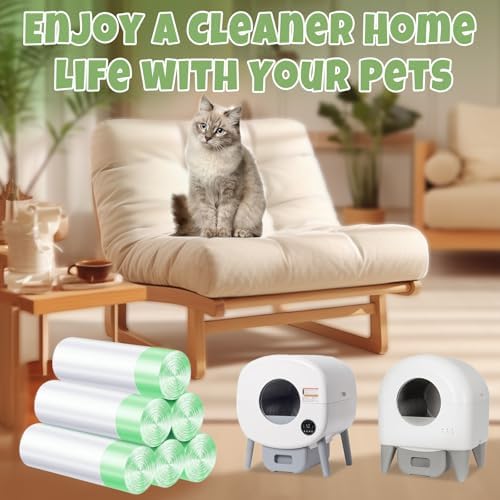 120 Count 26" x 11.8" Pre-separated Cat Litter Bags