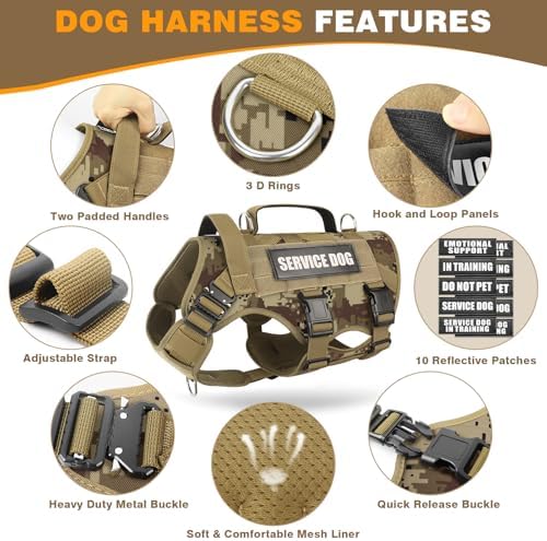 WINSEE Service Dog Vest Harness