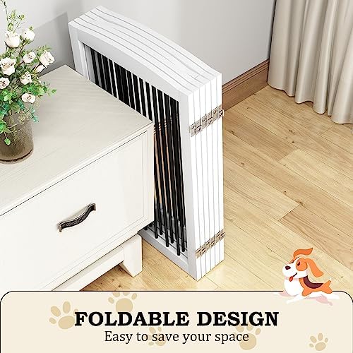 PUPETPO Freestanding Pet Gate