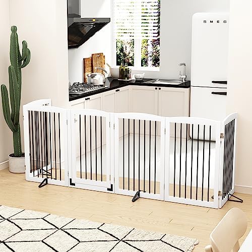 PUPETPO Freestanding Pet Gate