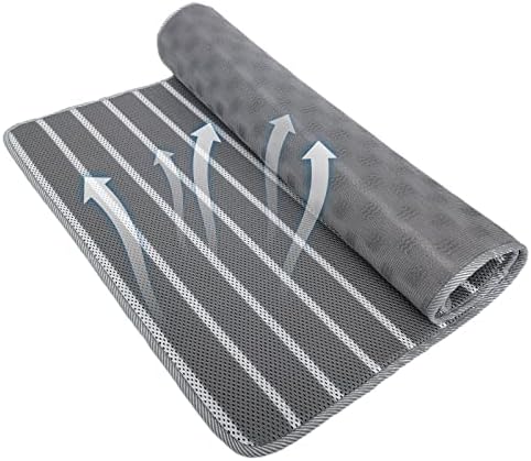 REEZEIVI Breathable 3D Air Mesh Pet Mat, Anti-Slip Bottom