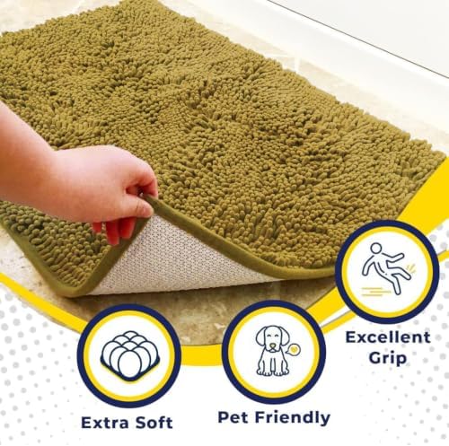 Muddy Mat® | Super Water Absorbent Door Mat Indoor, Microfiber Quick Dry