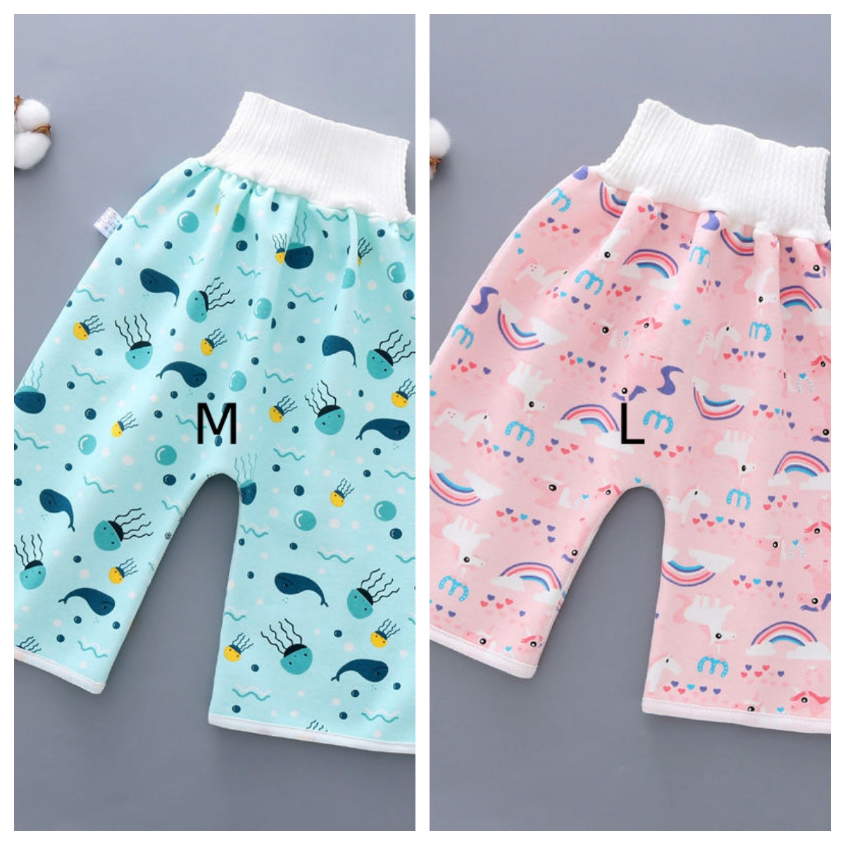Baby leak-proof bed wetting skirt