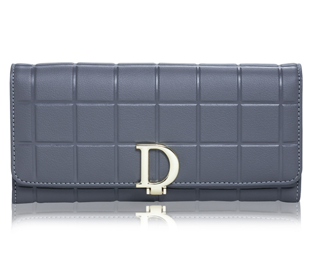 Brand Plaid Coin Purse High Quality Female Long Clutch