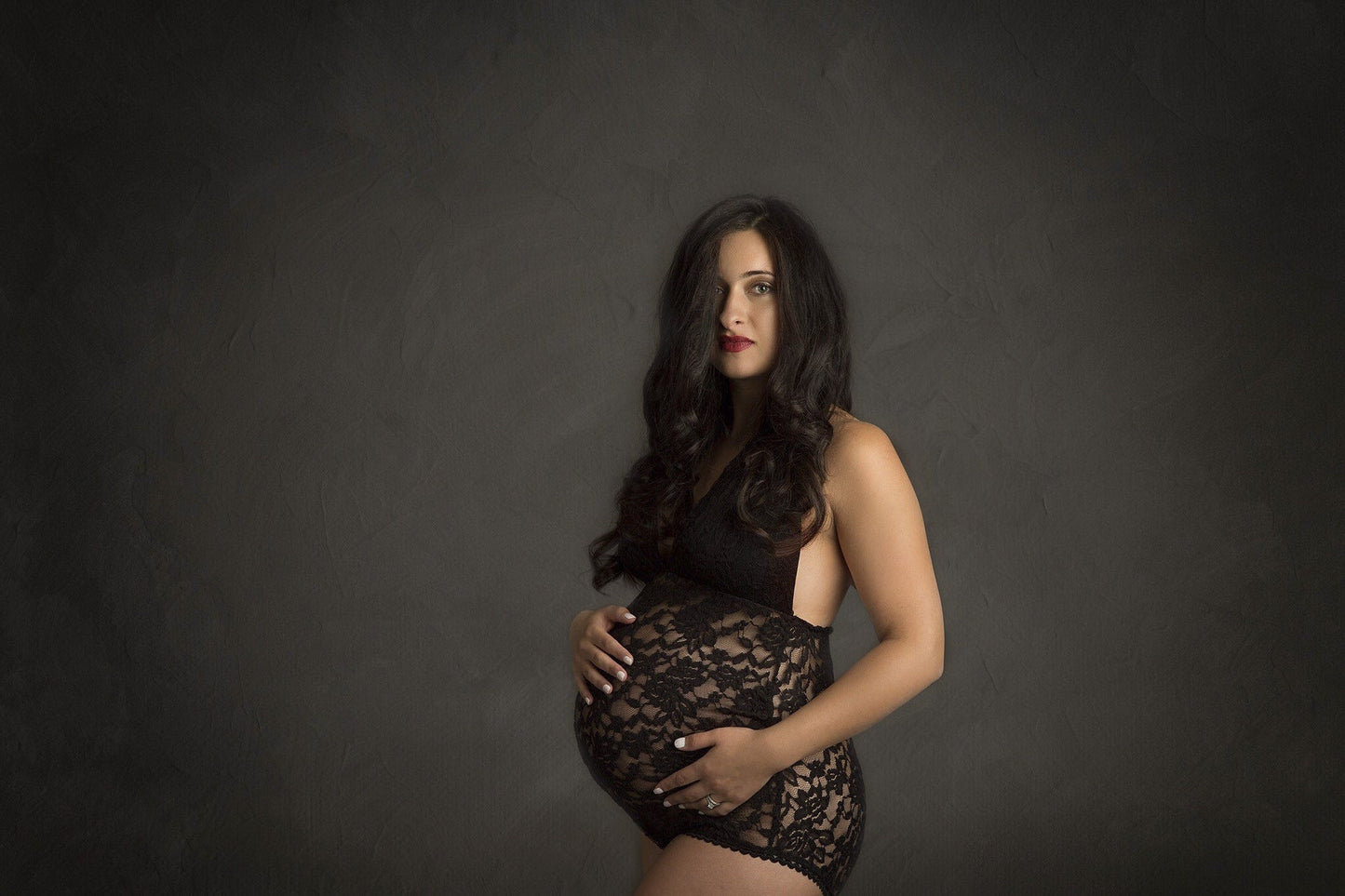 New Style Sexy Lingerie Sexy hanging neck lace backless maternity