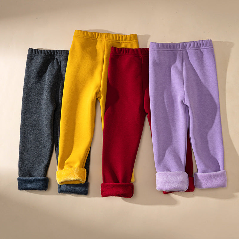 Fleece-lined Extra-thick Childrens Trousers