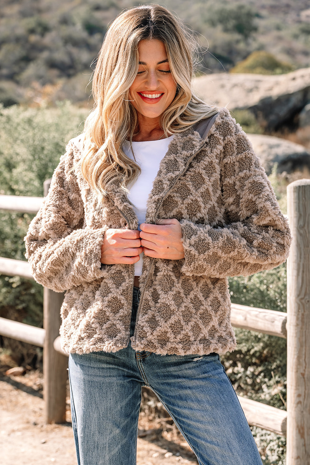 Mia Up Side Hooded Jacket