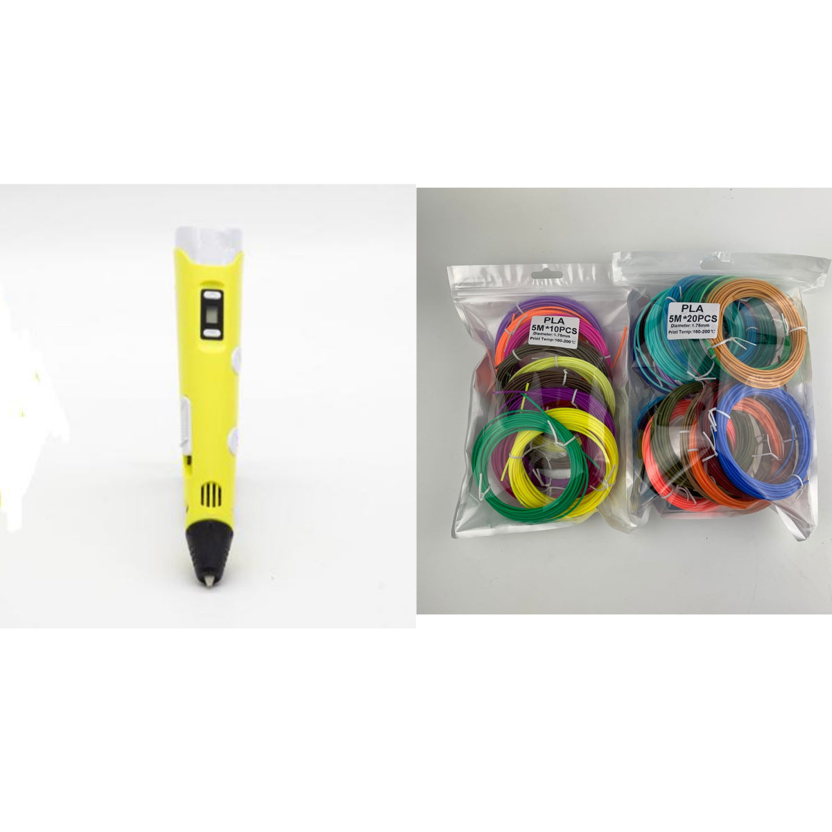 3D print pen 3D pen two generation graffiti 3D stereoscopic paintbrush children puzzle painting toys
