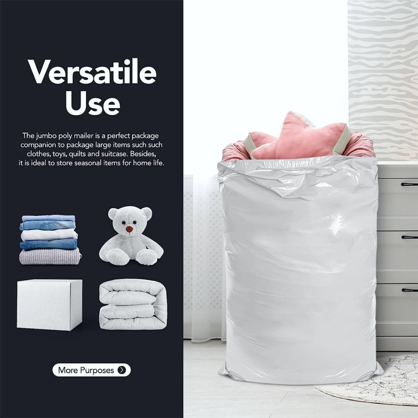 24x36 Inch Poly Mailers