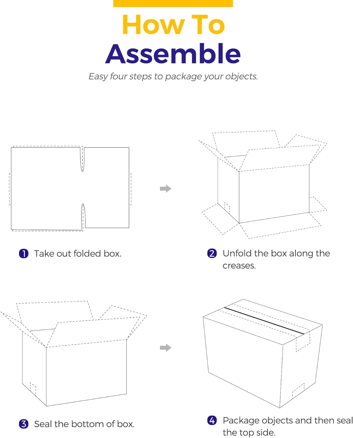 4x4x4 boxes Corrugated Cardboard Boxes