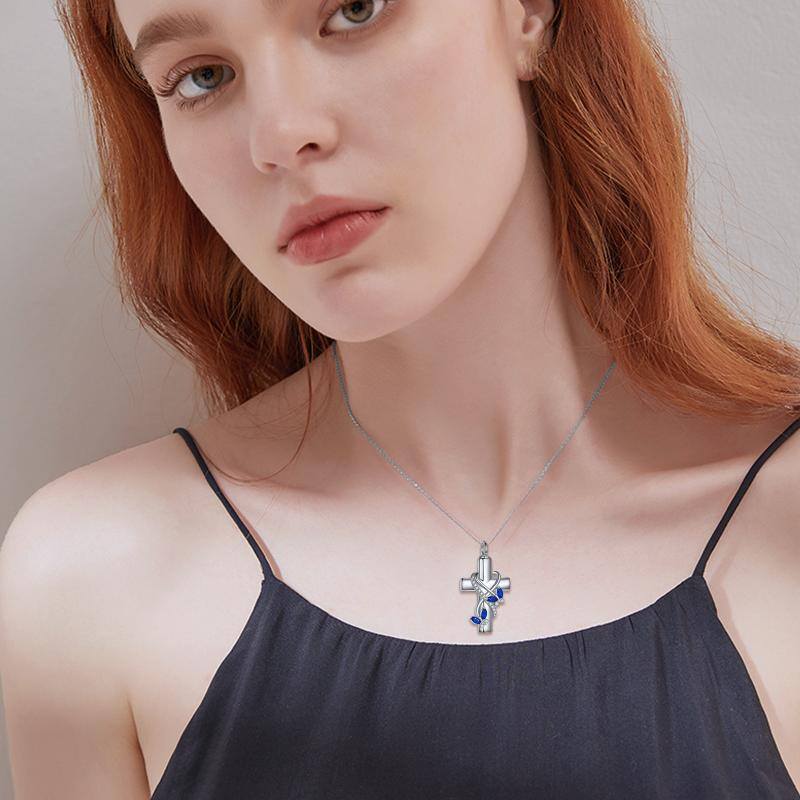 Butterfly Cross Pendant Keepsake Jewelry
