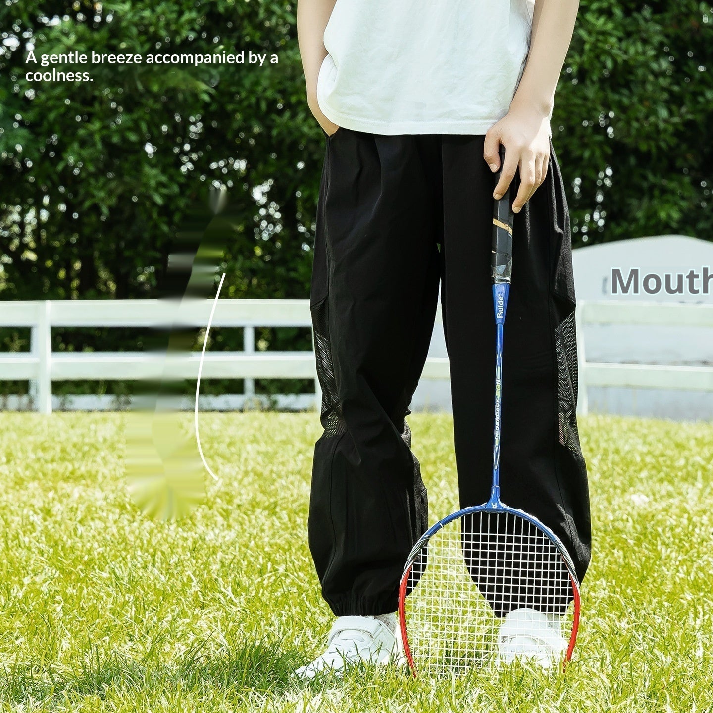 Childrens Ice Silk Thin Breathable Mesh Sun-Protection Pants