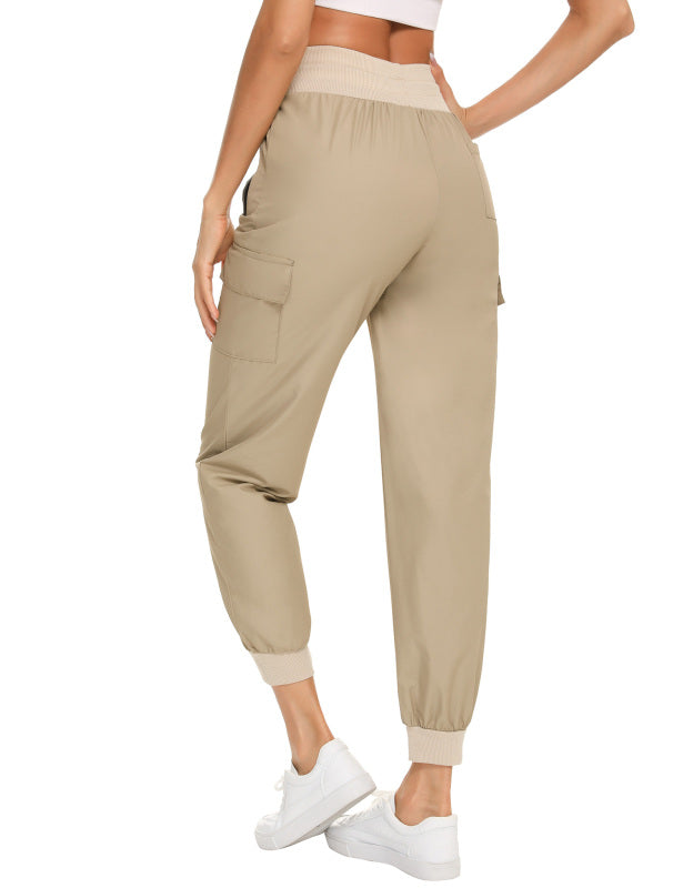 Ladies Casual Waterproof Fabric Trousers
