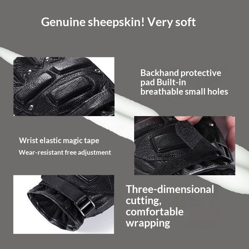 Outdoor Training Tactics Genuine Leather Gloves