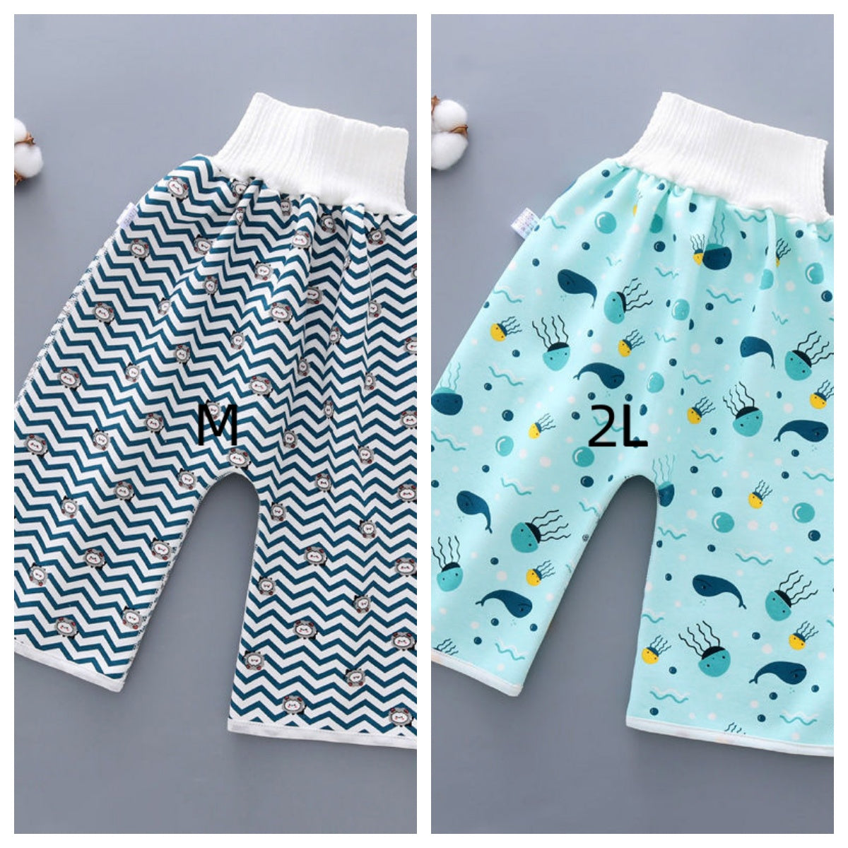 Baby leak-proof bed wetting skirt