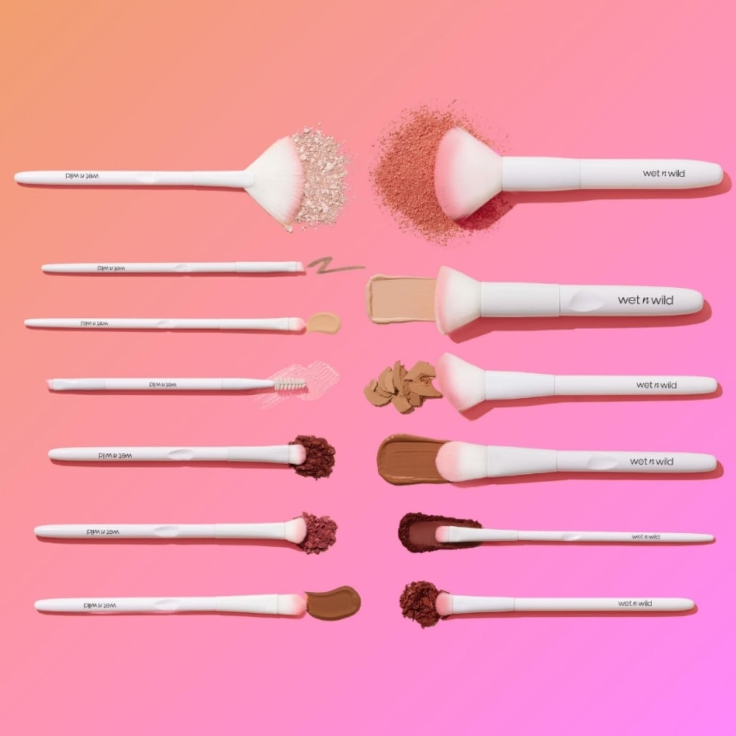 wet n wild Eyeshadow Brush, Precision Blending Application, Soft Synthetic Fibers, Ergonomic Handle for Comfortable Precision Control