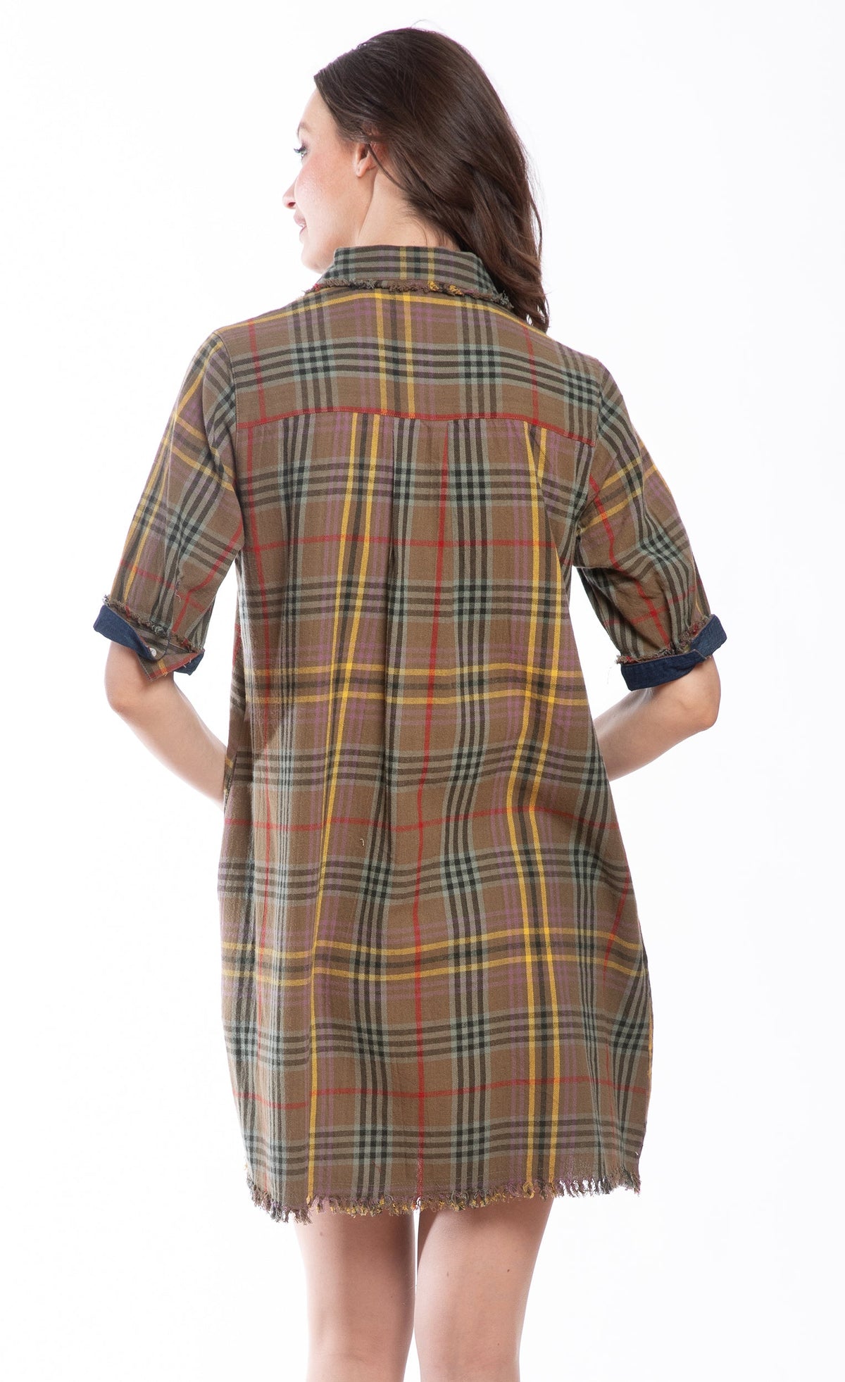 Chatham Dress Yarn-Dyed Tartan Plaid