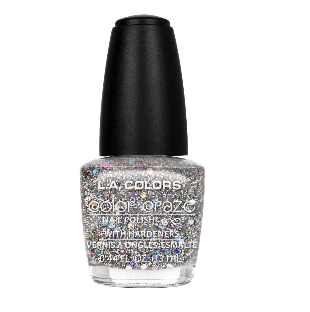 L.A. COLORS Color Craze Nail Polish, Hot Blooded CNP406