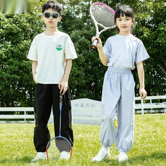 Childrens Ice Silk Thin Breathable Mesh Sun-Protection Pants