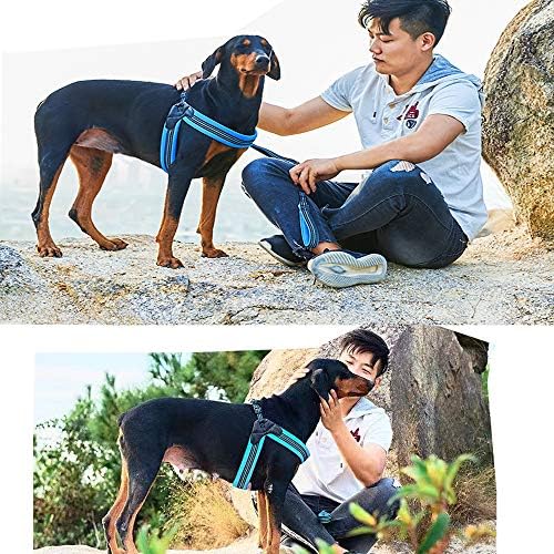 Dog Harness No Pull Ultra Soft Breathable Padded Pet Harness 2 Adjustable Botton