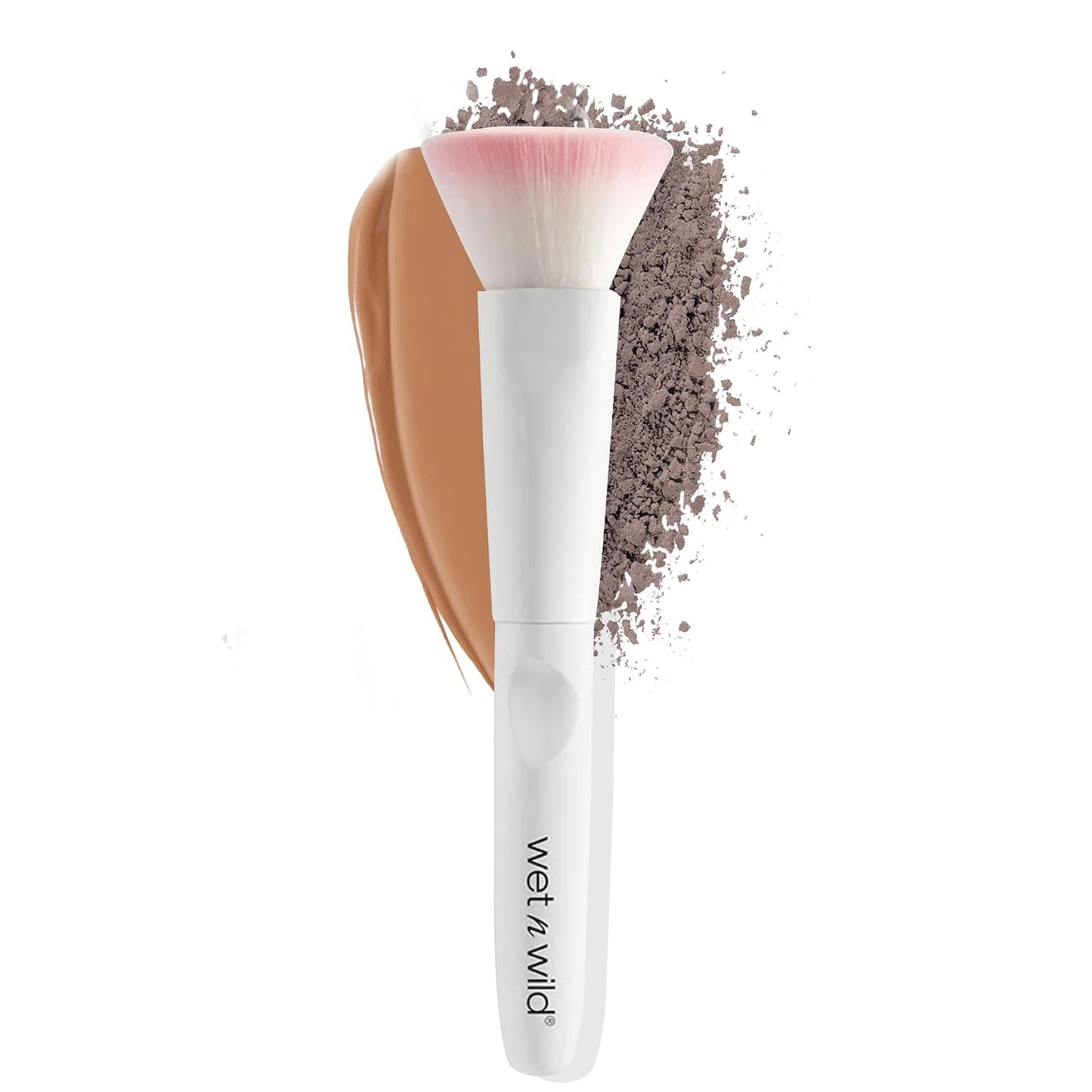 wet n wild Eyeshadow Brush, Precision Blending Application, Soft Synthetic Fibers, Ergonomic Handle for Comfortable Precision Control