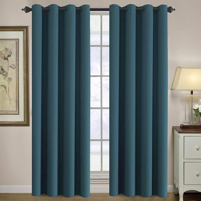 H.VERSAILTEX Blackout Curtain for Living Room Thermal Insulated Window