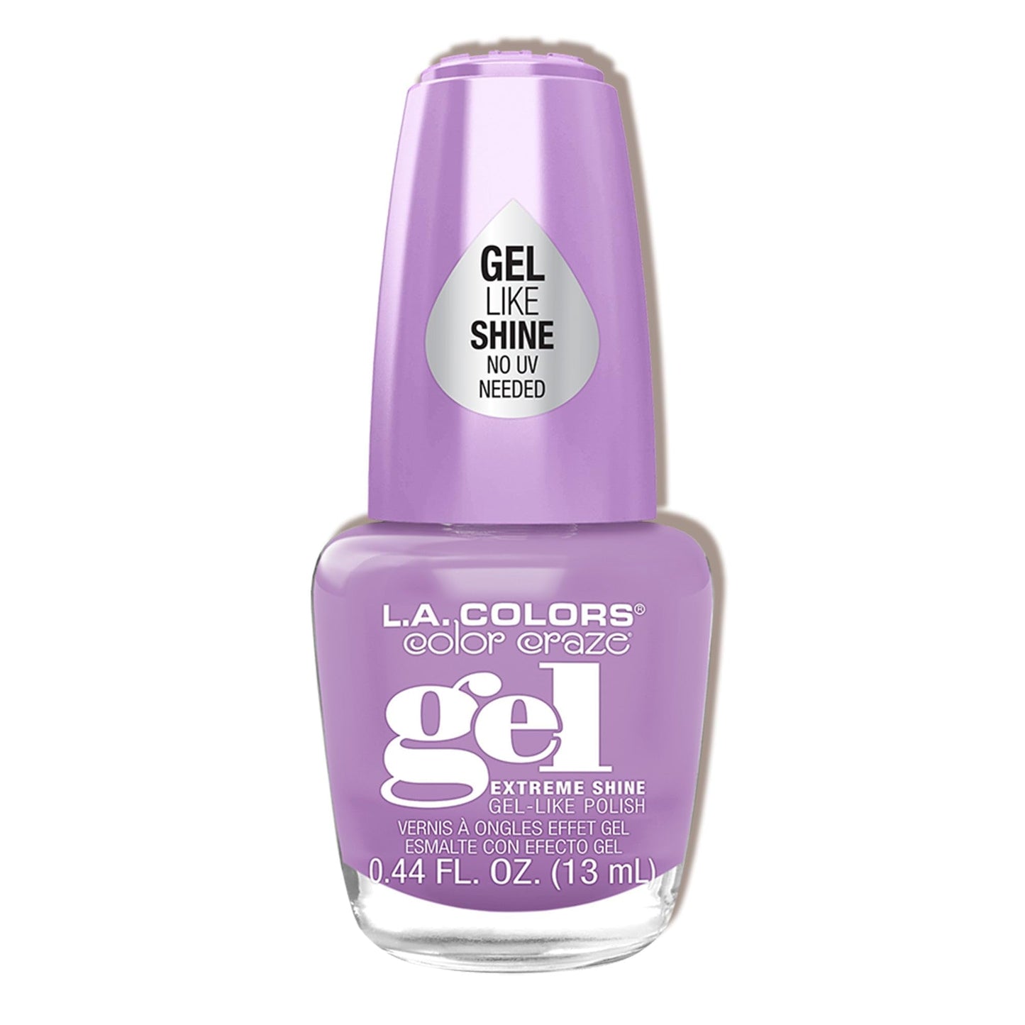 L.A. COLORS Color Craze Nail Polish, Hot Blooded CNP406