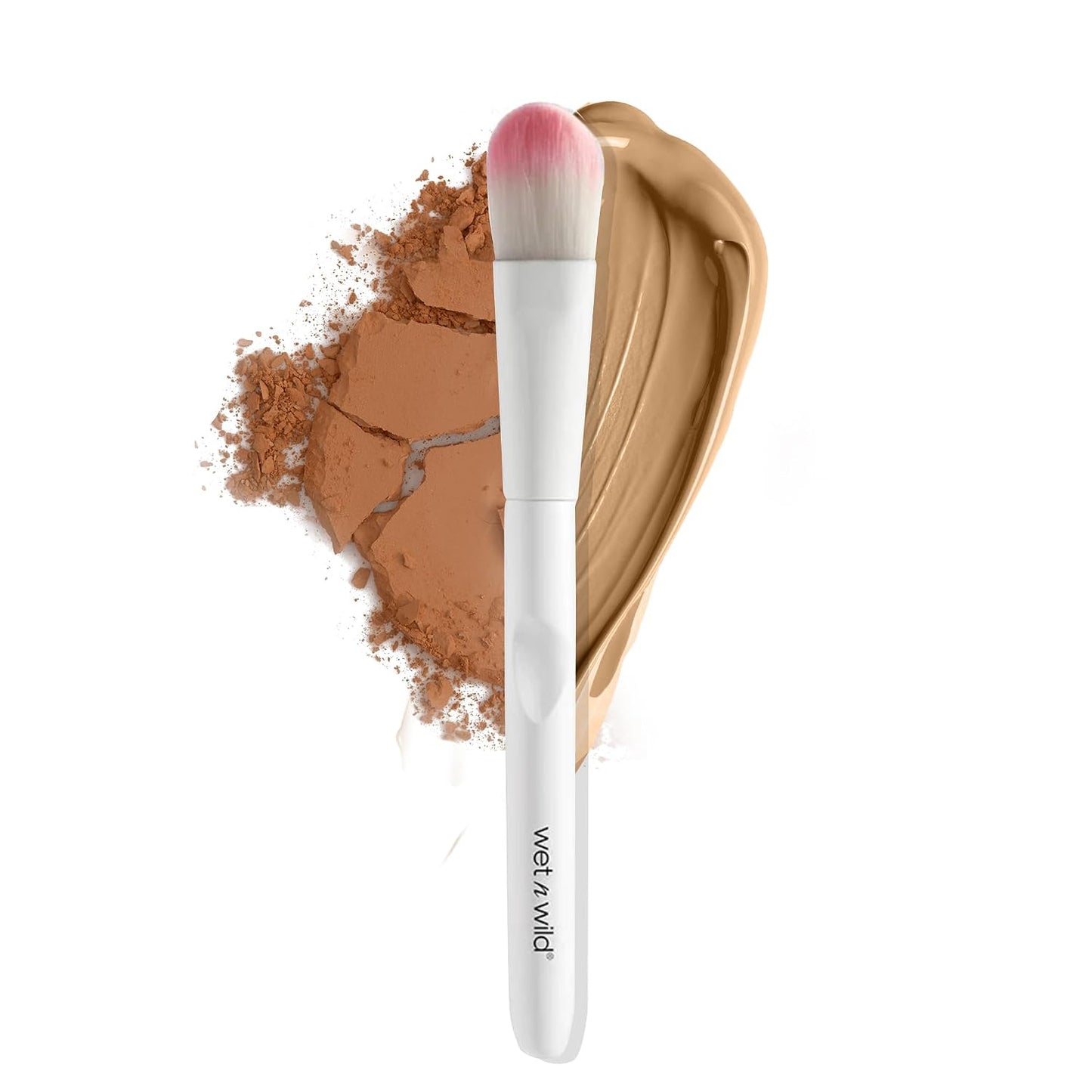 wet n wild Eyeshadow Brush, Precision Blending Application, Soft Synthetic Fibers, Ergonomic Handle for Comfortable Precision Control