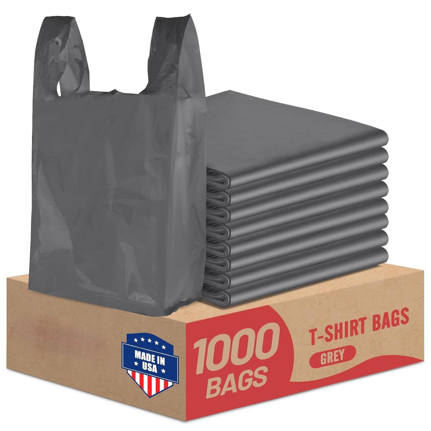 11.5x6.5x21“  0.47mil Plastic Bags 1000 Count Wholesale