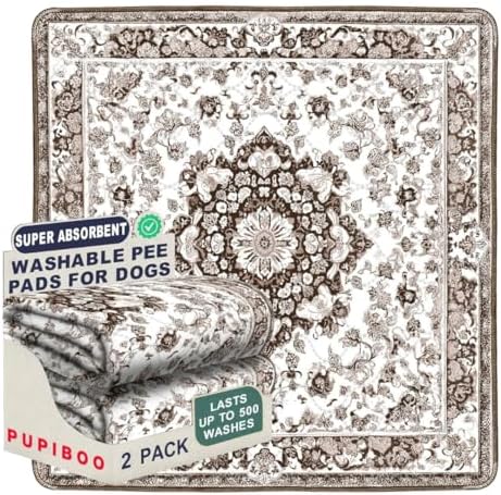 PUPIBOO Washable Pee Pads for Dogs and Cats